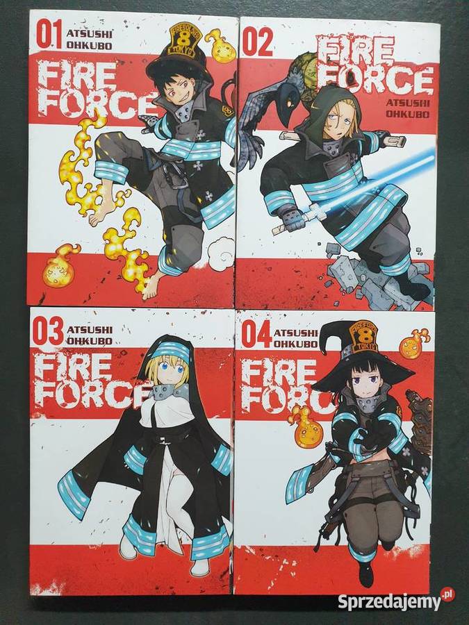 Fire Force zestaw 10 tomów Manga pomorskie Gdynia