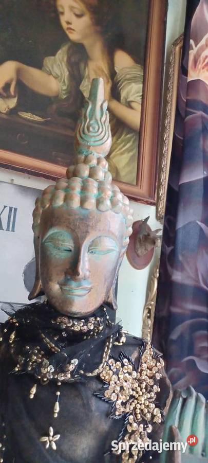 BUDDA 118 WYSOKA CIĘZKI POSĄG BRAK LEWEGO BARKU wielkopolskie Poznań sprzedam