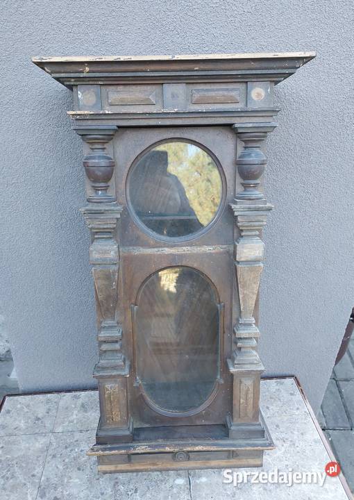 S104 Skrzynia skrzynka obudowa starego zegara Tczew sprzedam
