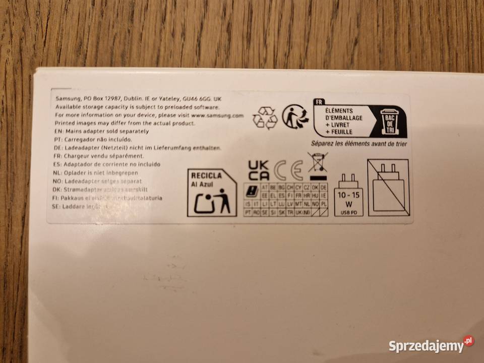 Tablet Samsung Galaxy Tab A9 Grafit NOWY Tablety i palmtopy Nakło Śląskie