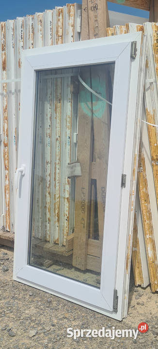 OKNO KacprzaK 79x138 OKNA Używane Plastikowe PCV Lublin