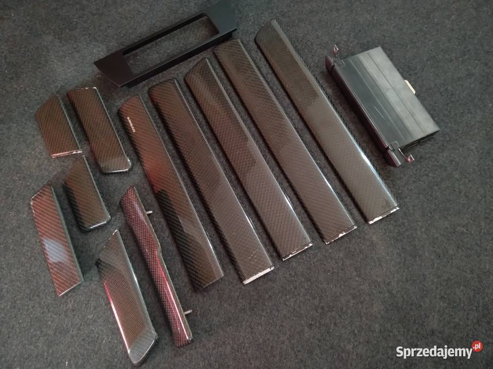 Listwy dekory Audi S4 S6 100 C4 Carbon lubelskie Biała Podlaska