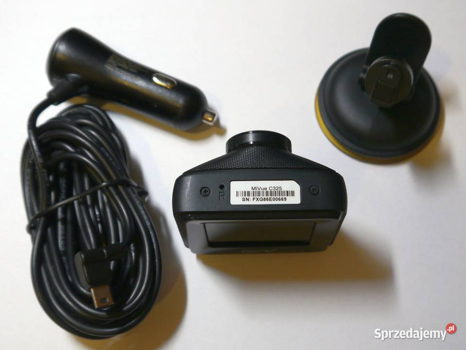 Wideorejestrator Mio MiVue C325 z zasilaczem i Kamery samochodowe Gdańsk sprzedam
