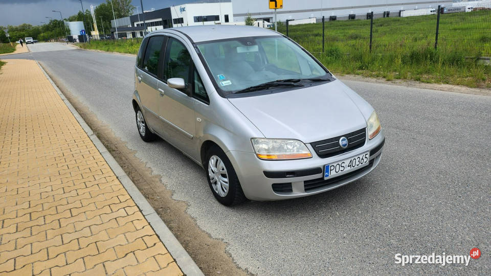 Fiat Idea 2004r 14 benzyna Klima Wspomag Hak sprzedam