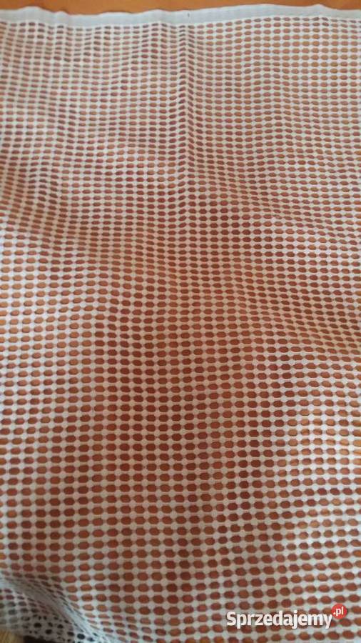 Firanka biała 105x174 o pgrubionych Łódź