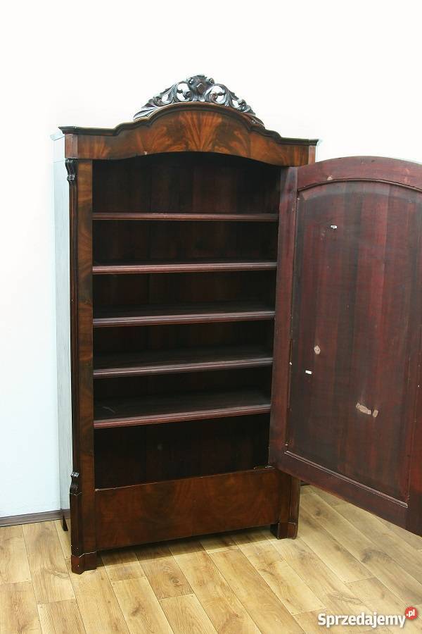 PIĘKNA ORYGINALNA SZAFA ZIMLER MAHOŃ ANTYKI Marki