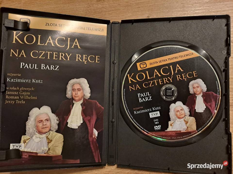 Kolacja na cztery ręce Teatr TV Kutz Gajos Kraków