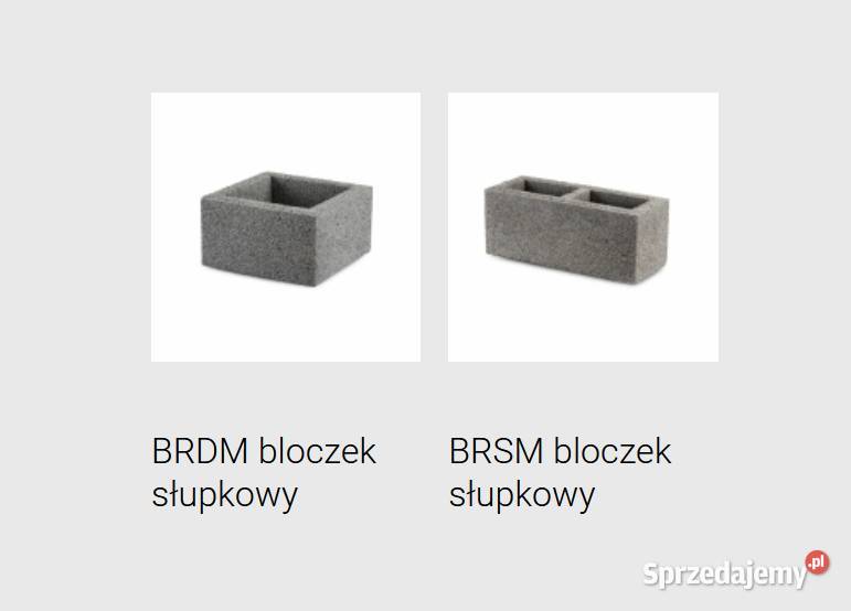 Bloczki ogrodzeniowe JONIEC Roma CLASSIC Gorlice sprzedam