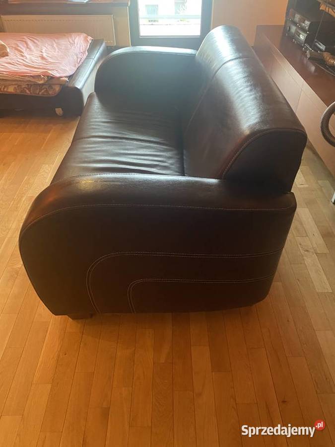 Kanapa Sofa Tapczan Skórzana Ładny Stan Katowice