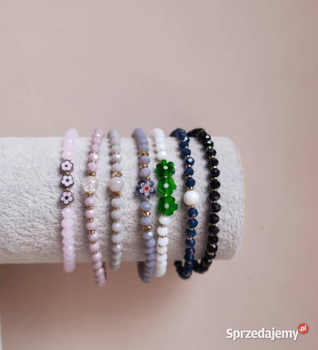 Bransoletka z kamienia górskiego sprzedam