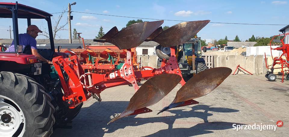 Pług Kverneland obracalny dwa korpusy