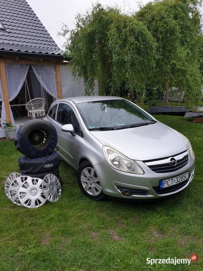 Opel Corsa D 2007r 12 benzyna E10 wielkopolskie Krzyż Wielkopolski