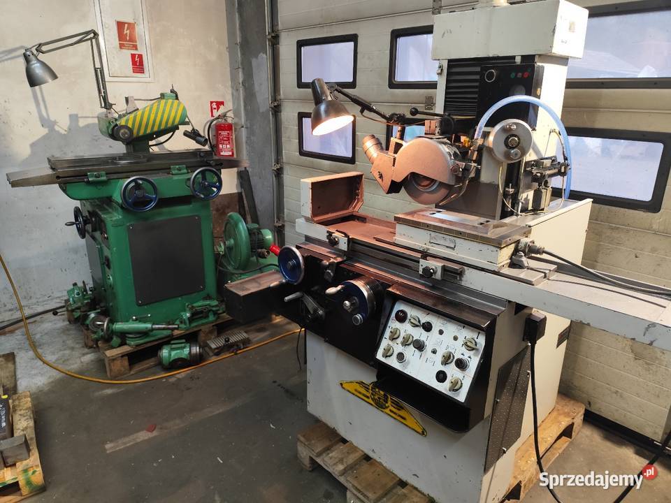 Szlifierka ostrzałka do płaszczyzn noży frezów Maków Podhalański