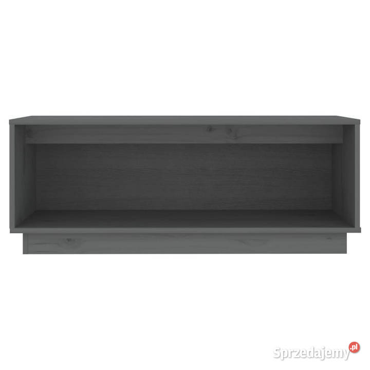 Szafka pod telewizor szara 90x35x35 lite drewno mazowieckie Warszawa