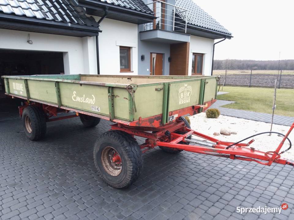 Przyczepa rolnicza KRONE Krone Budy Stryjewskie sprzedam