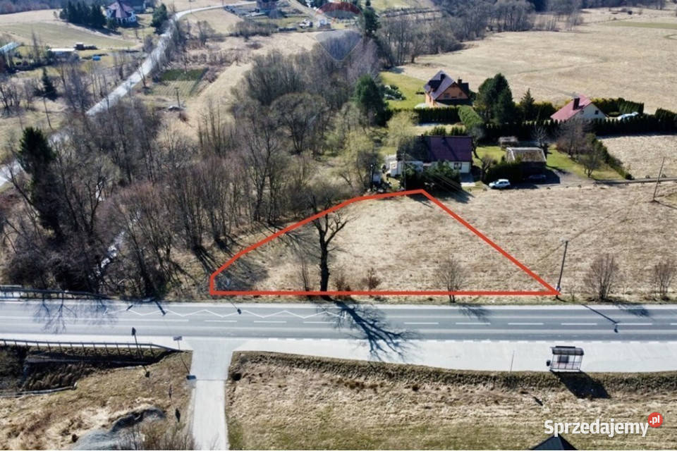 Świetna działka budowlana w Gilowicach 12 ar śląskie Gilowice
