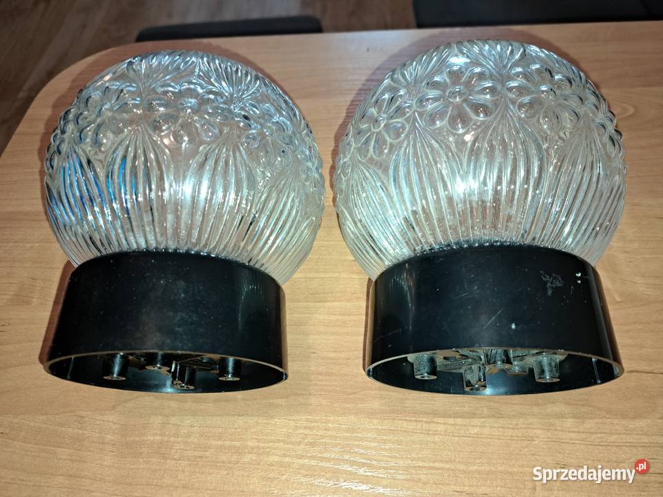 Dwa Retro kinkiety lata 60 te firma Kamenick Lubań sprzedam