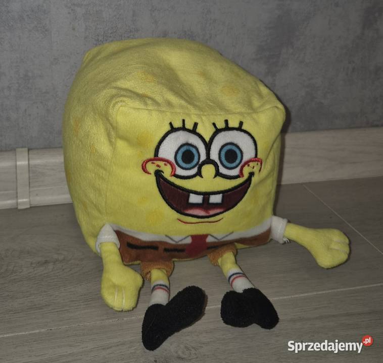 Spangebob pluszak maskotka żółty/złoty Łódź