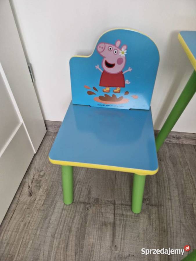 Stolik plus krzesełka świnka peppa Warszawa