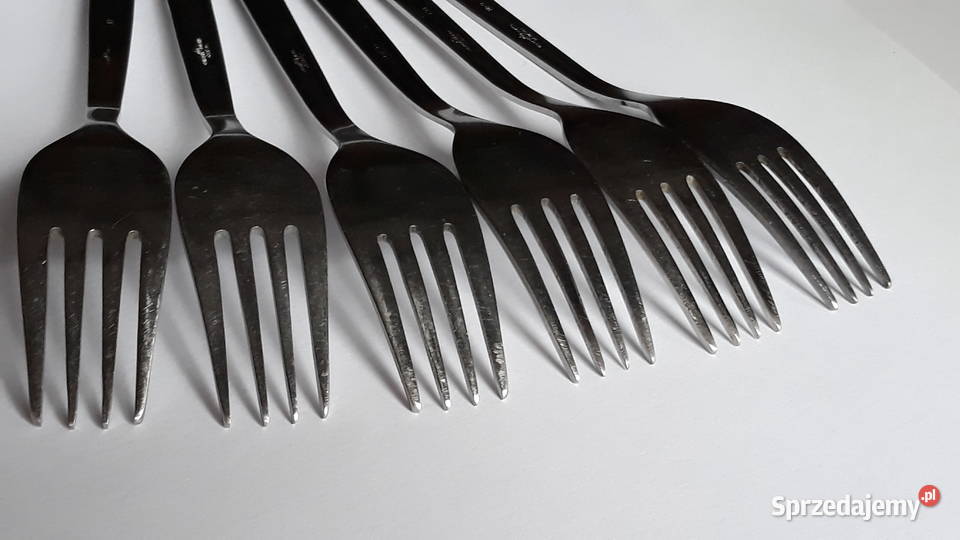 Widelce obiadowe 2 KONWALIE Gerlach sztućce PRL sprzedam