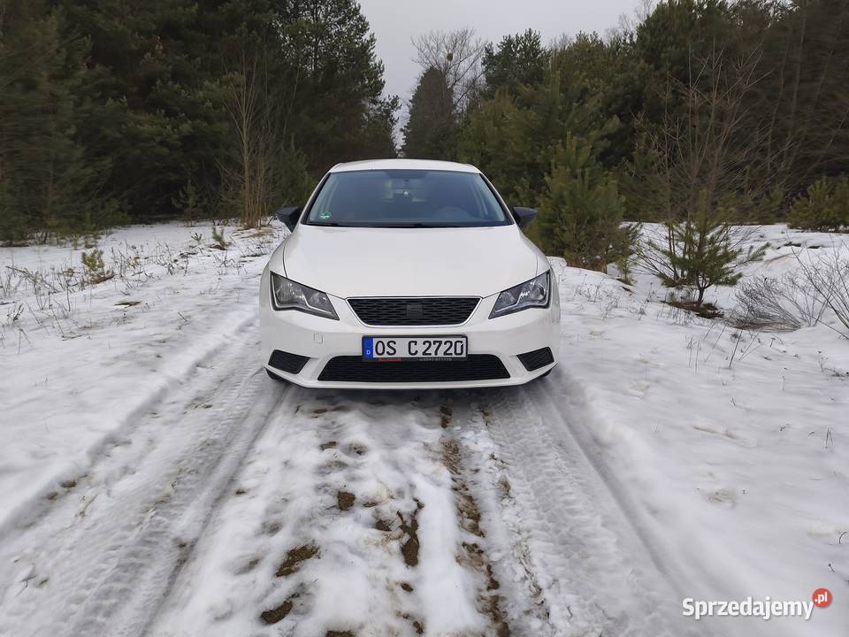 SEAT LEON III 16 Tdi 105 Klima Alu 5 Drzwi z biały Leon śląskie