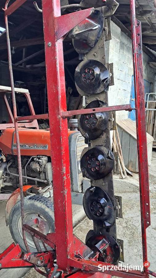 Kosiarka dyskowa FARMLAND 25m zgniatacz pokosu Mszana Dolna