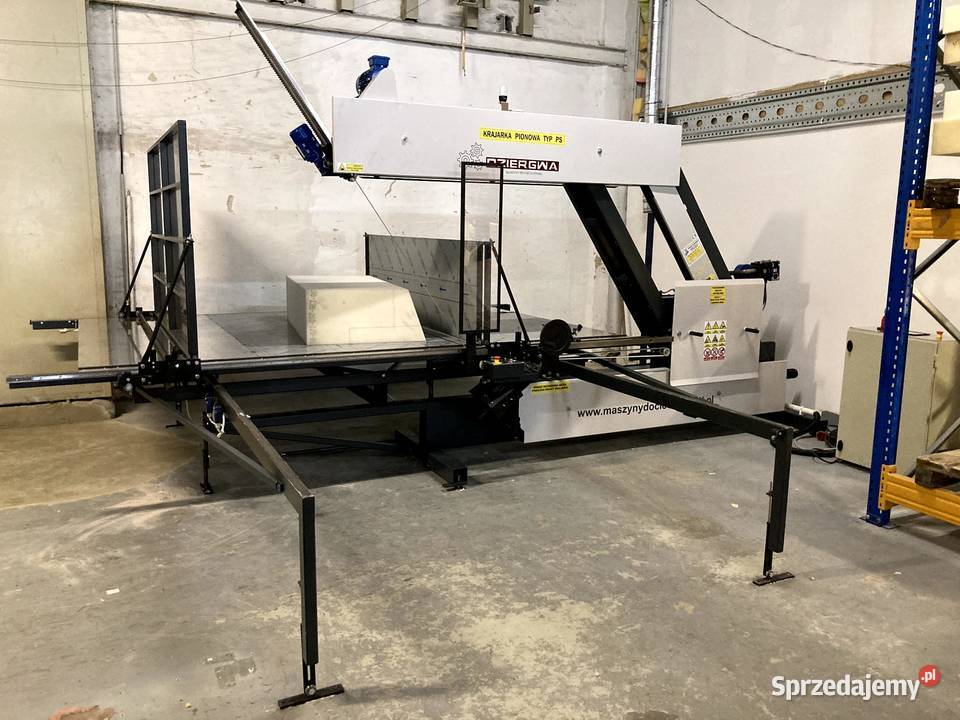 Maszyna do cięcia pianki pionowoskośna Kępno sprzedam