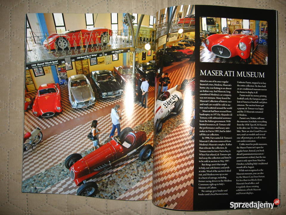 Maserati 19142014 100th Anniversary magazyn Kępice