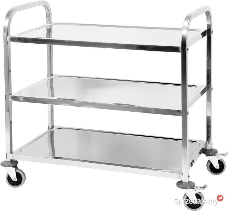 Wózek kelnerski 3 półki 135 stal nierdzewna YATO Częstochowa