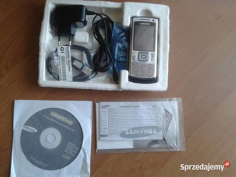 Telefon Samsung U800 Soul 1 właściciel KOMPLET Sosnowiec