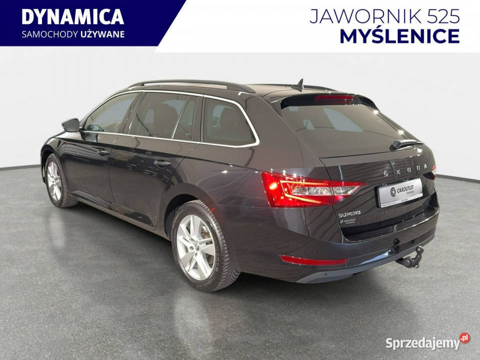 koda Superb Combi Ambition 20TDI 200 DSG 2021 r elektrochrom. lusterko wst. Myślenice sprzedam