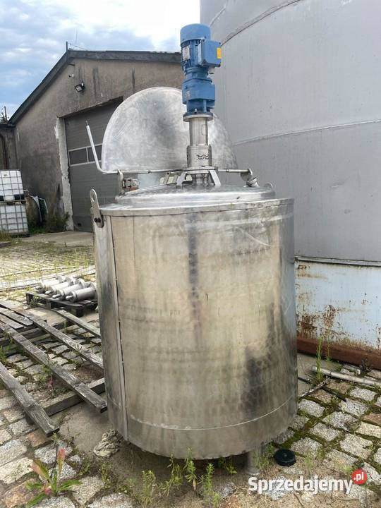 Zbiornik ze stali nierdzewnej 650l z izolacją Wtelno sprzedam