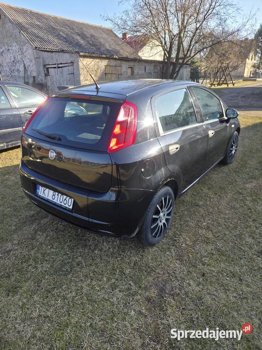 Fiat Grande Punto benzyna lpg nieuszkodzony świętokrzyskie Węgrzynów sprzedam