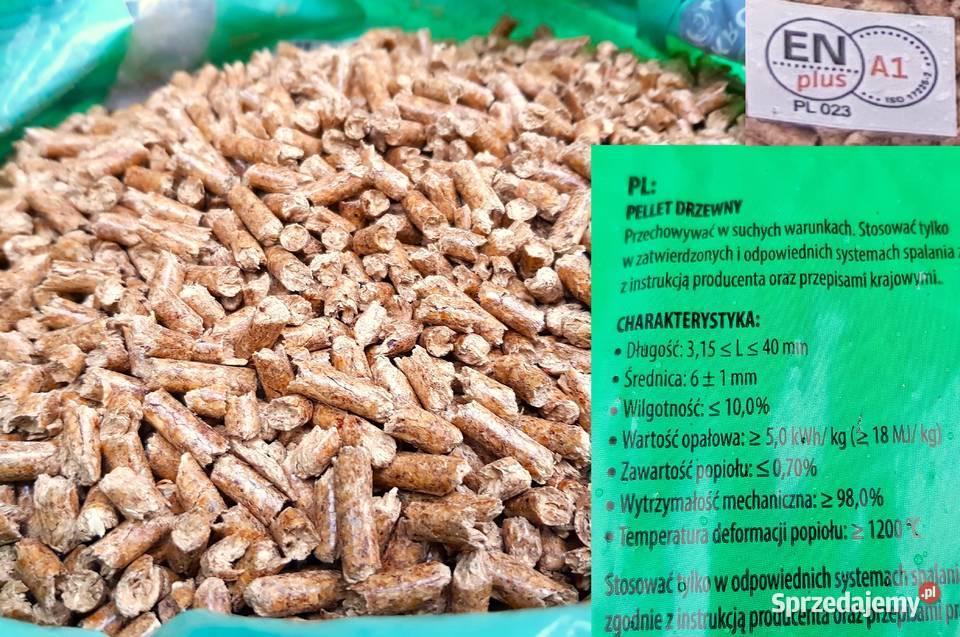Pellet Dankros A1 dowóz Śląsk Olczyk certyfikat Tarnowskie Góry