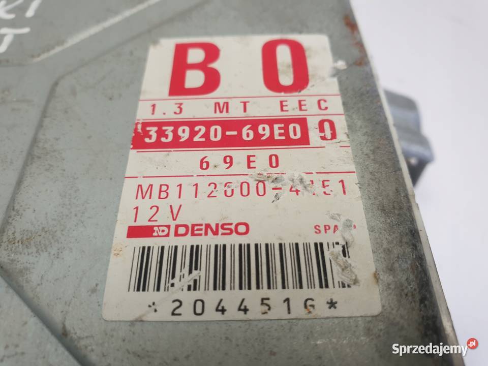 Suzuki Swift III 13 i STEROWNIK SILNIKA komputer lubelskie Rudka