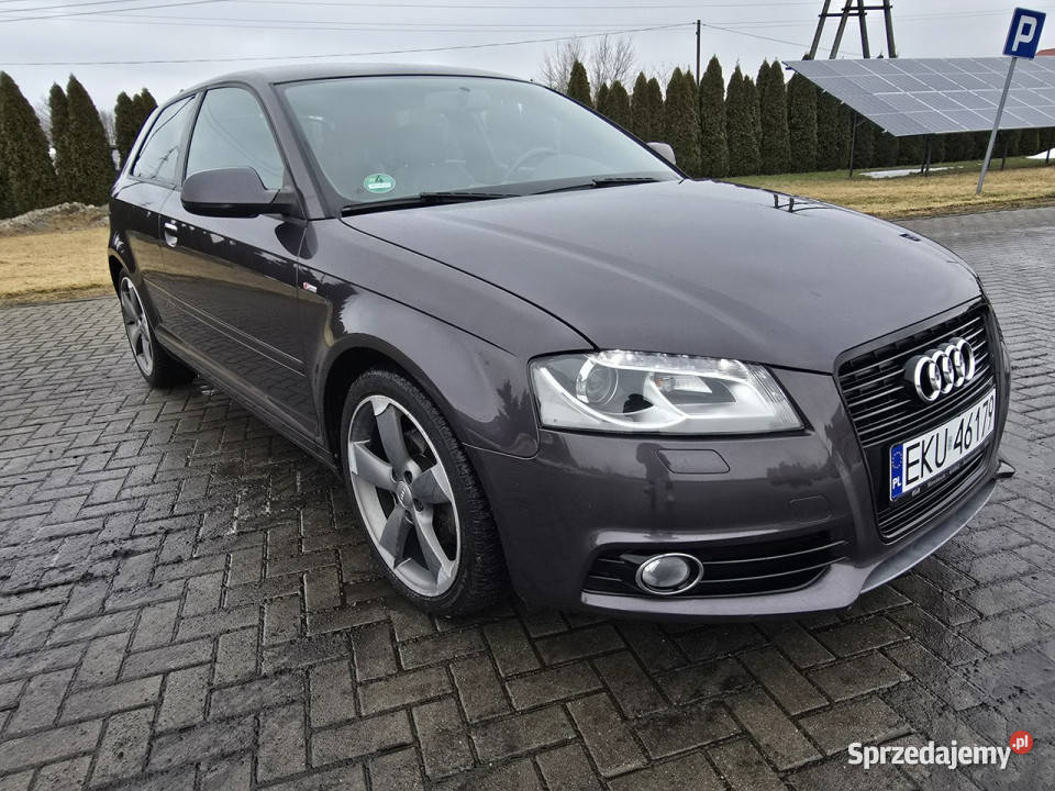 Audi A3 3drzwiowe 14Turbo AUTOMAT 2x SLine klimatyzacja łódzkie Kutno