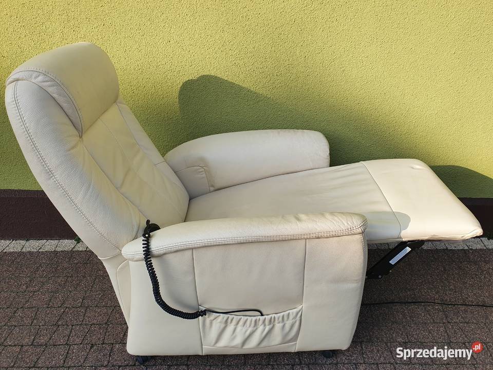 Fotel Elektryczny Rozkładany Funkcja Pionizacji Szymanowice