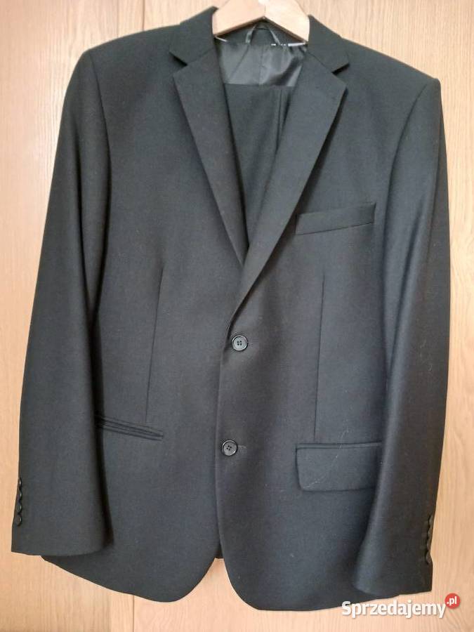 Garnitur męski czarny 176104 Częstochowa