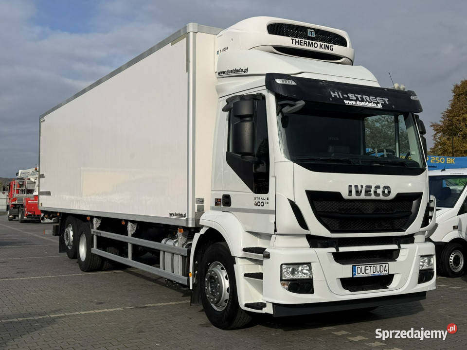 Iveco STRALIS 260S40 E6 Chłodnia Mroźnia Agregat Samochody ciężarowe Widełki