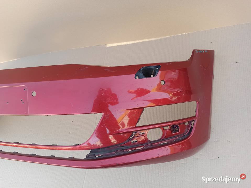 VW GOLF VII ZDERZAK PRZÓD PRZEDNI PDC SPRYSKI osobowe Bieleń