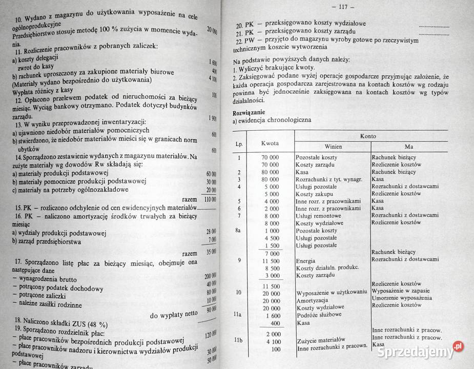 Księgowość Z Sobczak L Chomiuk W Janik Książki i Podręczniki Chełm