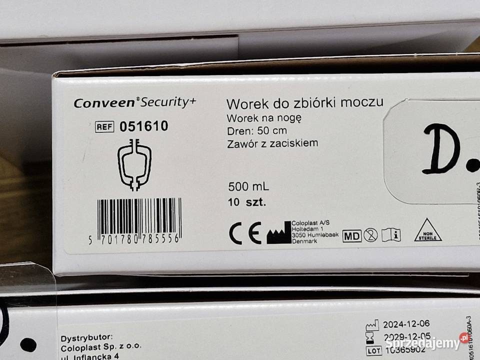 Worki do zbiórki moczu CONVEEN 500 ml