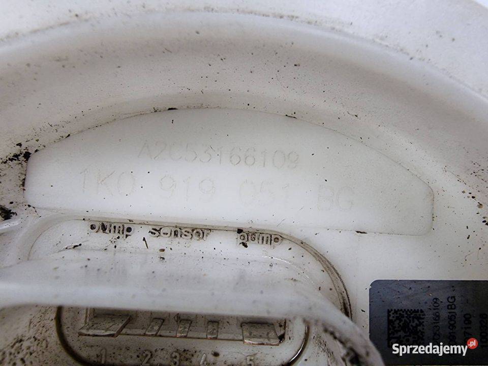 POMPKA PALIWOWA VOLKSWAGEN GOLF V 1K0919051BG osobowe Pozostałe Lipno sprzedam