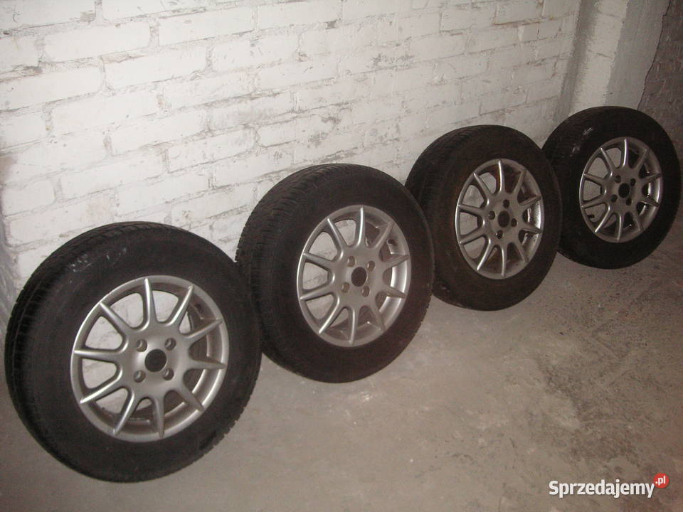 Felgi Aluminiowe 4 14 Opony 18570R14 Komplet Warszawa