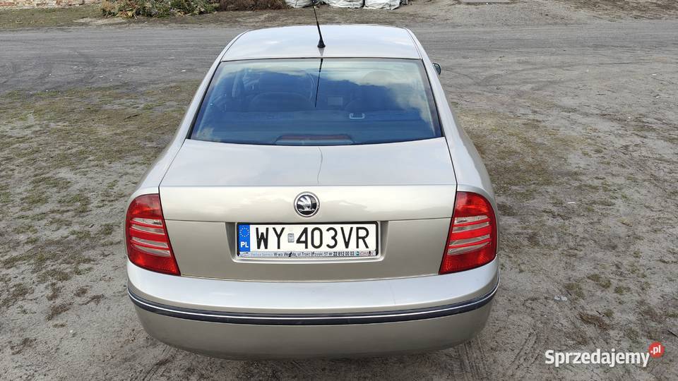 Skoda Superb 18t 150 2003 mazowieckie Wólka Dąbrowicka