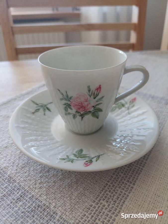 Duo porcelanowe do mokki HUTSCHENREUTHER ROSITA Antyki, Sztuka, Kolekcje sprzedam