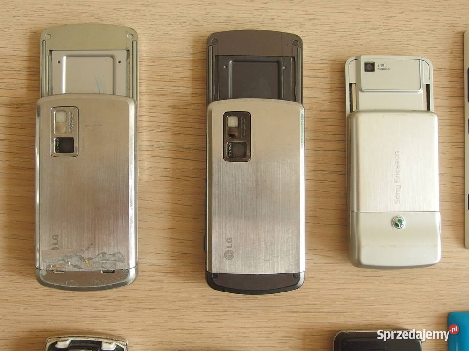 9 sztuk stare retro telefony GSM Akcesoria i części Mikołów