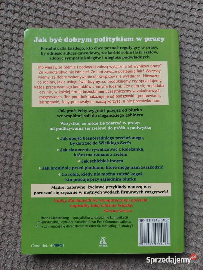 Praca byłaby wspaniała gdyby nie ci ludzie Ronna Kraków sprzedam