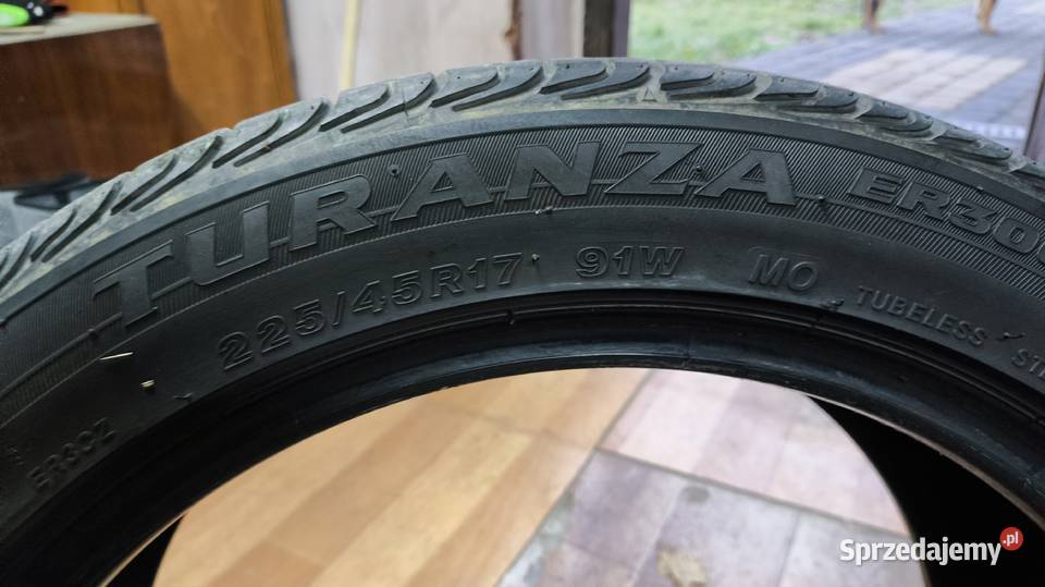 Bridgestone Turanza er300 er300 225 45 r17 91w