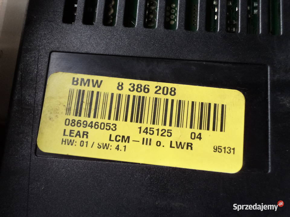 Sterownik moduł świateł komfortu LCM II 2 LCM GM Wieluń